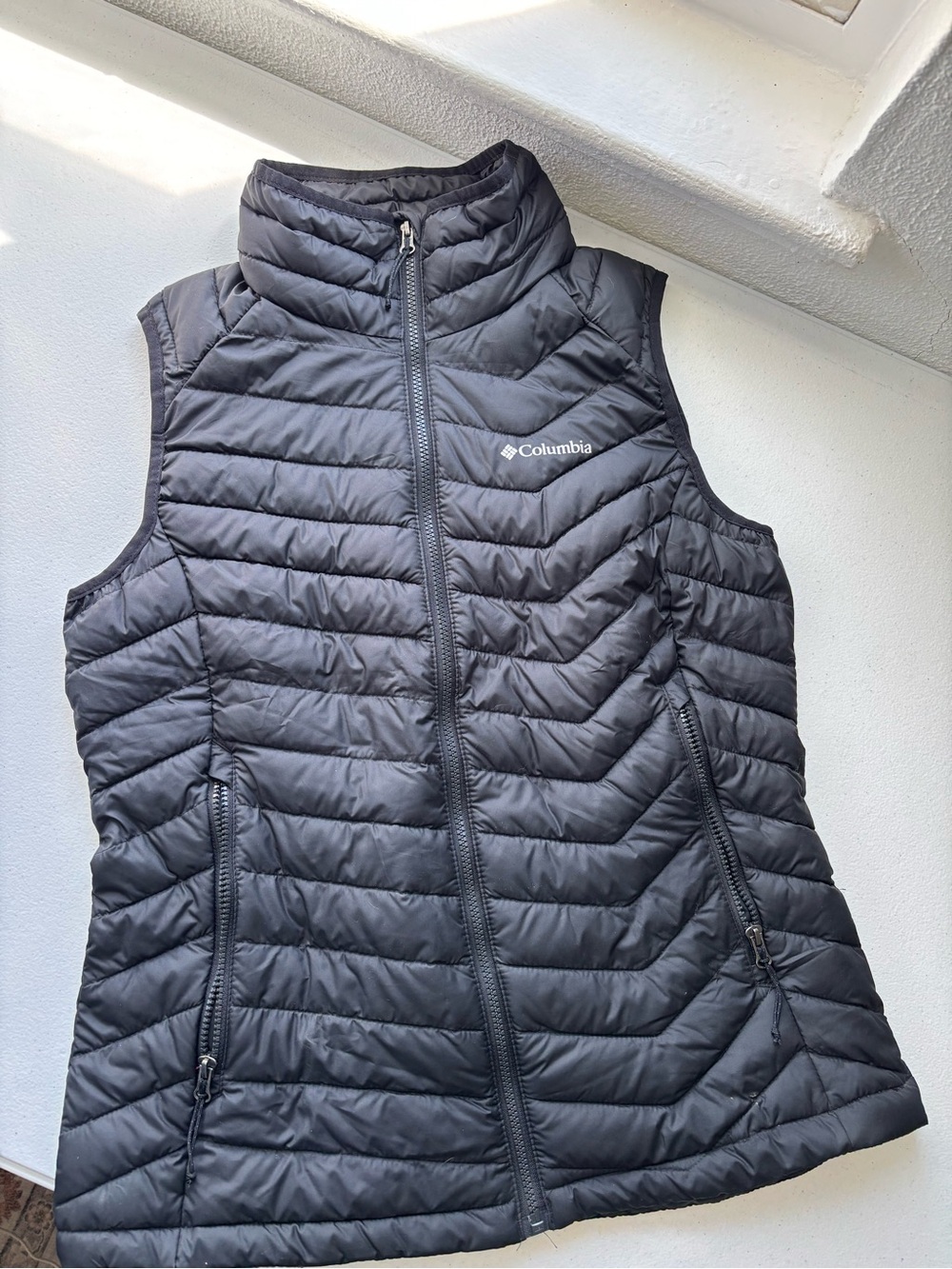 Columbia / Patron Tequila Women's Black Quilted Packable Puffer Vest